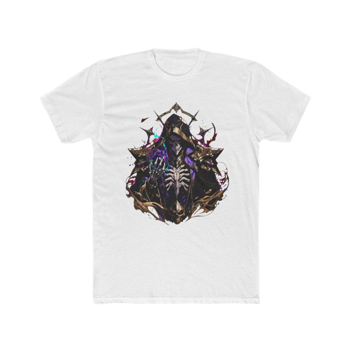 Skeletal Lich Dark Magic Overlord Art T Shirt