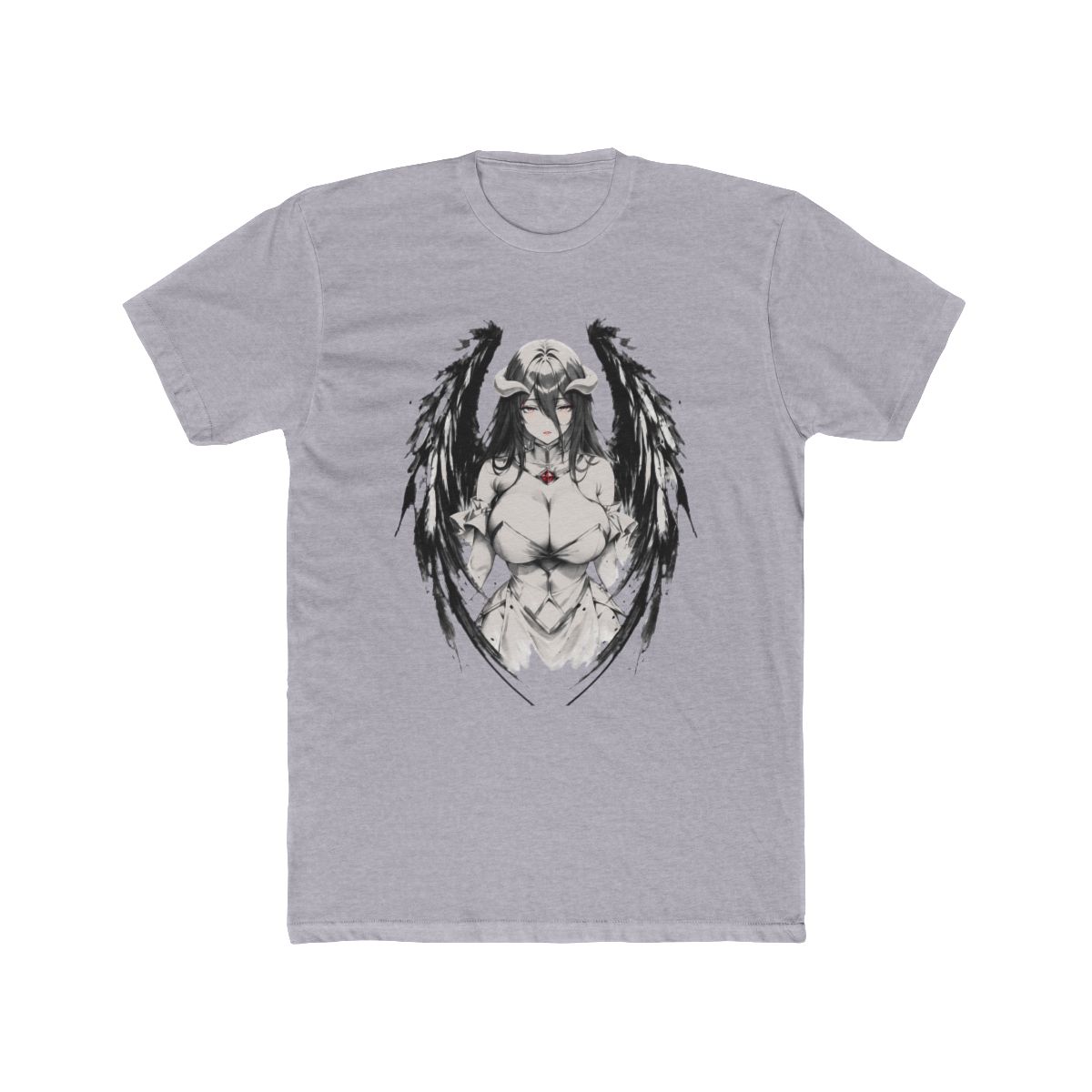 Albedo Shirt, Overlord Shirt, Anime Shirt, Vintage T Shirt - Artsholic - Fan Art Merch - alternate angle 4, merchandise