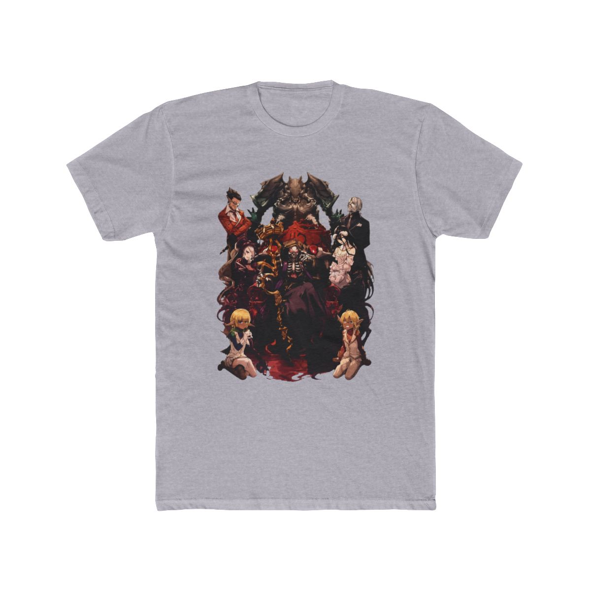 Jiumaocleu Anime Shirts Overlord Merch Albedo Ainz Ooal Dress Short Sleeve T Shirt, Type 1 - alternate angle 3, merchandise